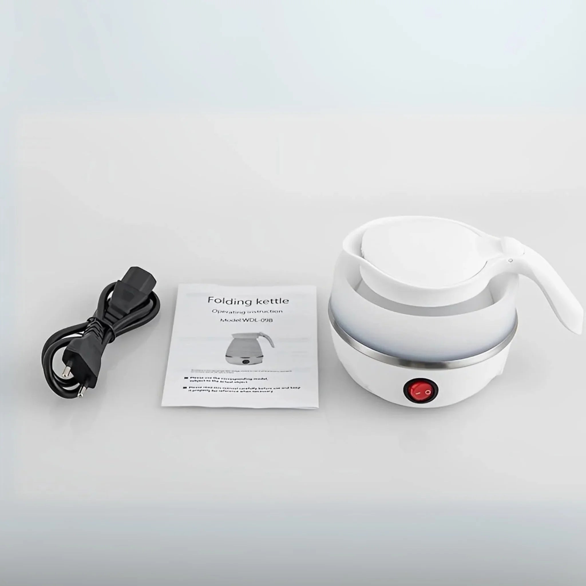 Portable Electric Kettle – Foldable Travel Kettle 600ml